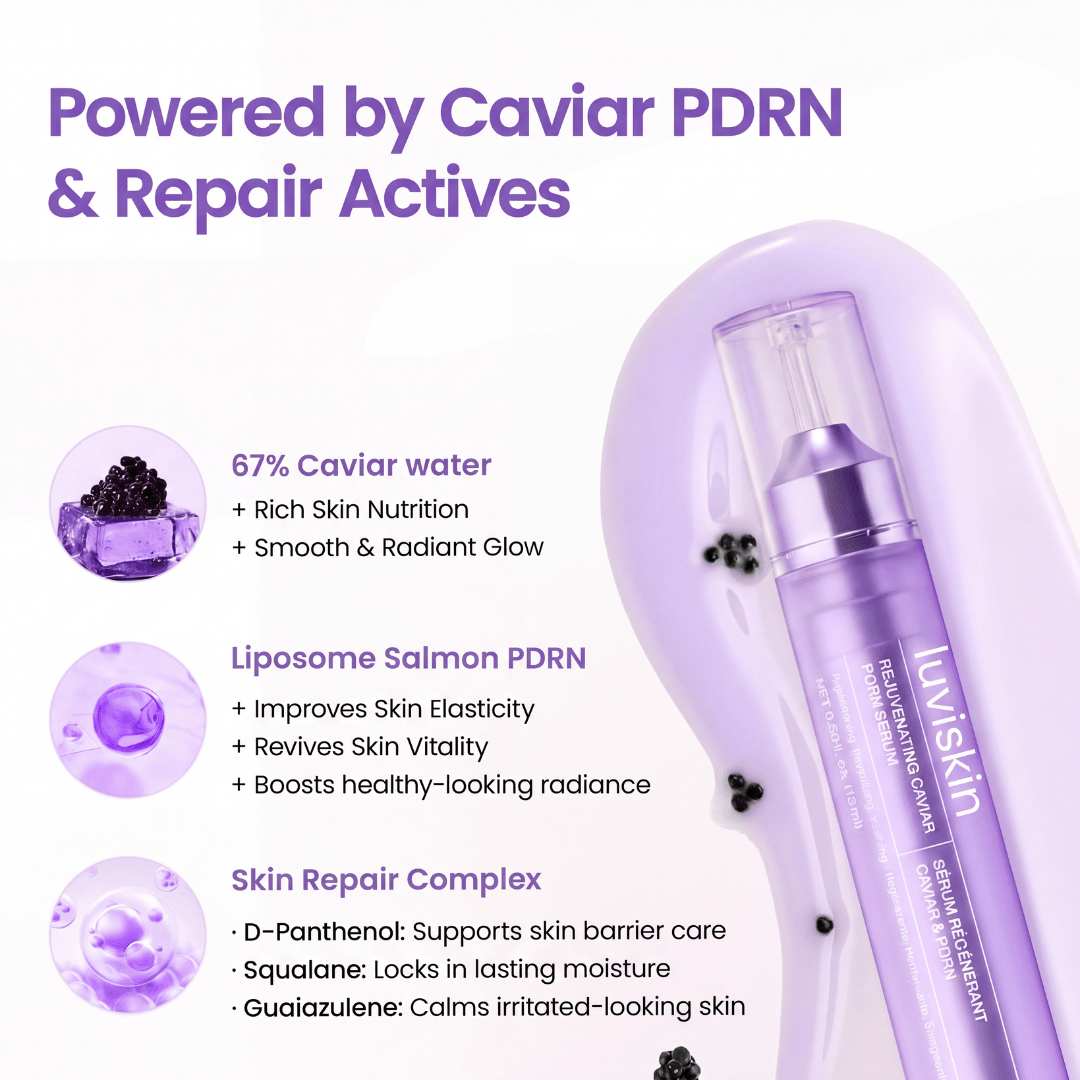 Rejuvenating Caviar PDRN Serum - Luviskin